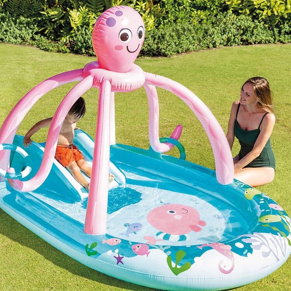Intex 56138NP, Oppblåsbart basseng, 229 l, Oval, 2 år, Flerfarget