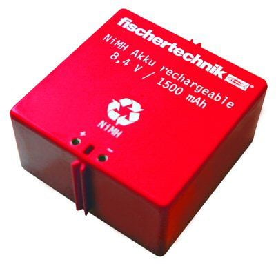 Fischertechnik PLUS Accu Set - Batterilader + AC-strømadapter + batteri - NiMH - 1500 mAh