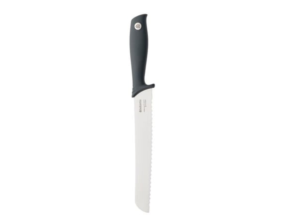 Brabantia BRABANTIA BRABANTIA - Tasty+ - Leipäveitsi 20 cm - Tummanharmaa
