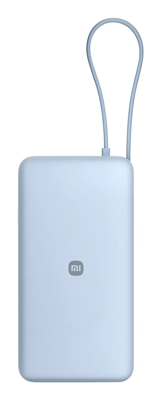 Xiaomi PB2067 - Strømbank - integrated cable - 20000 mAh - 74.37 Wh - 67 watt - 3.25 A - Fast Charge, QC 2.0, QC 3.0, QC 3.5, PD 2.0, Power Deliver...