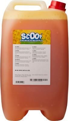 Läsk/Slush Ice, Scoop, 10 l, ananas