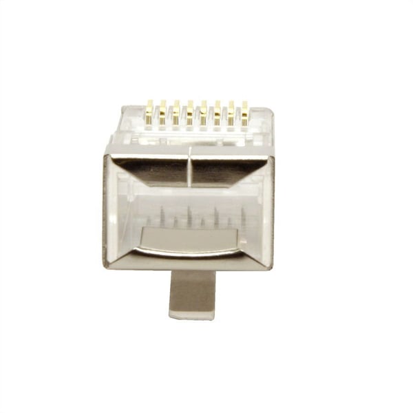 Value 21.99.3065, RJ-45, Metallisk, Gjennomsiktig, Cat6, 100 stykker