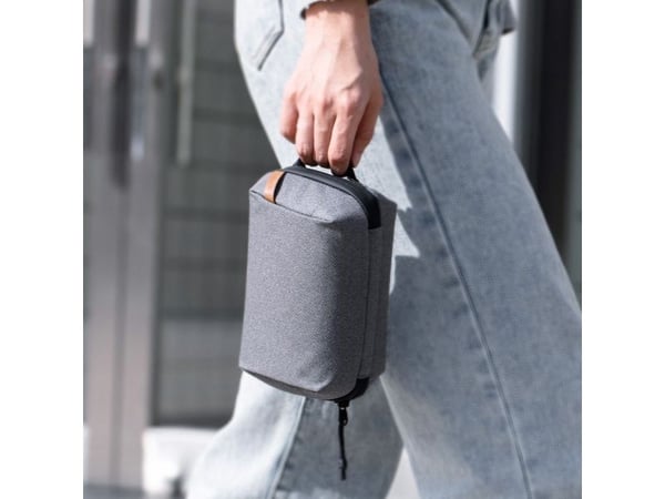 PGYTECH Mini Tech Pouch, Unisex, Handväska, Dragkedja, Svart, Monokromatiskt, Svart