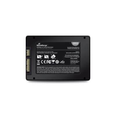 MediaRange MR1003 - SSD - 480 GB - inbyggd - 2.5" - SATA 6Gb/s - svart