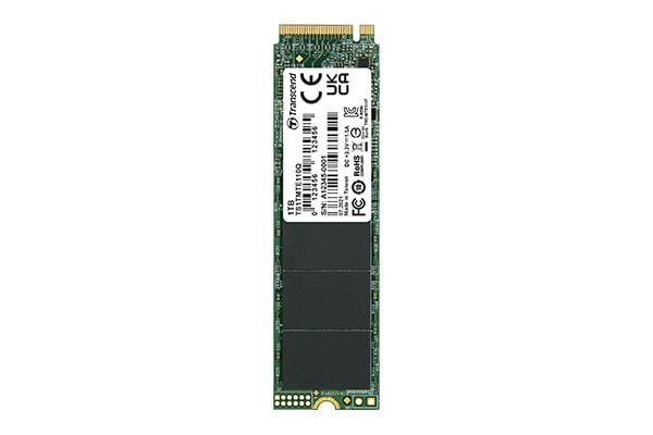 Transcend 110Q - SSD - 1 TB - intern - M.2 2280 (dobbelsidig) - PCIe 3.0 x4 (NVMe)