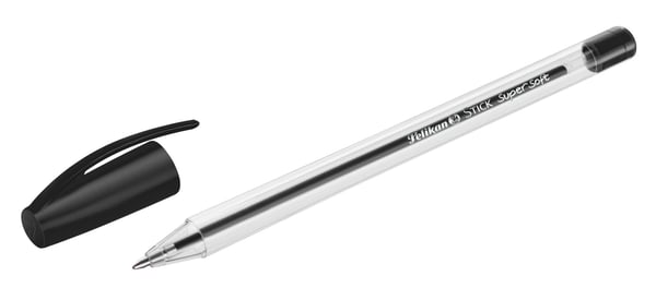 Pelikan 601450, Klips, Uttrykkbar kulepenn med hengefeste, Sort, 50 stykker