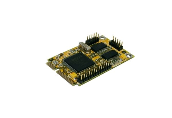 EXSYS EX-48023, Mini PCI Express, Parallel, Serial, RS-232, CE, FCC, MosChip MCS9901CV, 0 - 55 ° C