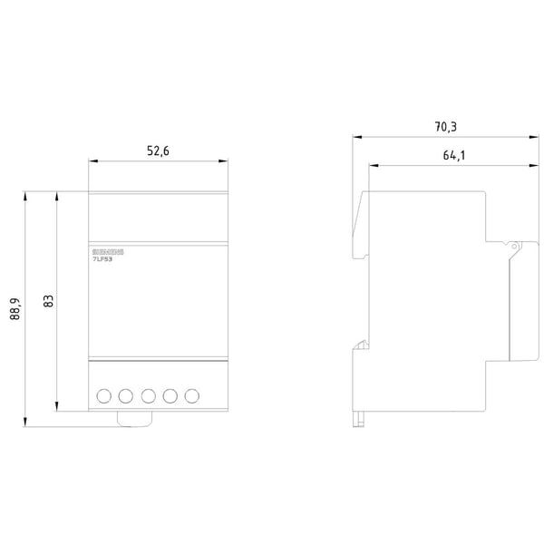 Siemens 7LF5300-6, Virta, kWt, 150 g