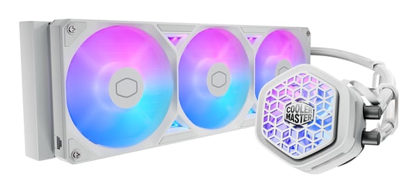Cooler Master MasterLiquid Atmos II VRM Fan CPU-vannkjøler 360 mm, hvit