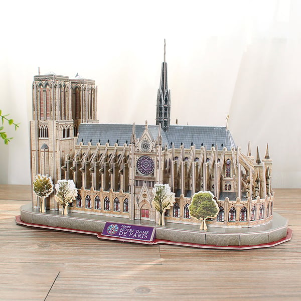 CubicFun Notre Dame de Paris, 1 stykker, Bygninger, 10 år