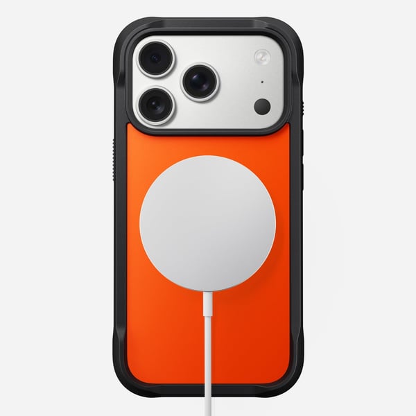 Nomad Rugged Case, Mobilskal, Apple, iPhone 17 Pro, 16 cm (6.3"), Orange
