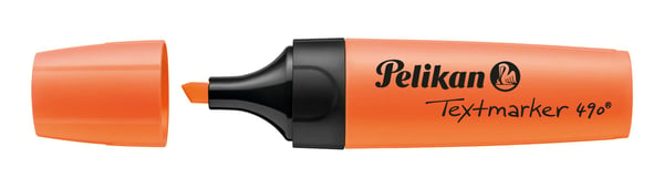 Pelikan Textmarker 490, 6 styck, Multifärg, Multi, Vattenbaserat bläck, Låda
