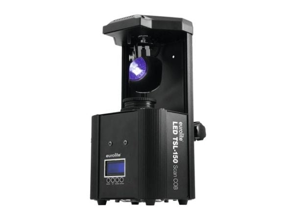 Eurolite TSL-150, Discostrobo, Musta, IP20, LCD, Painikkeet, LED