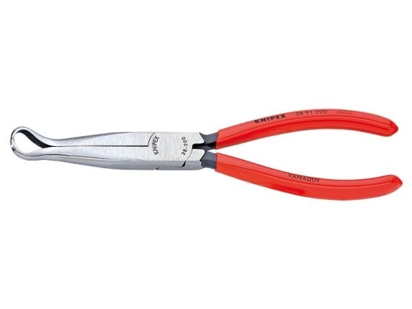 Knipex 38 91 200, 2,5 mm, 7,3 cm, Stål, Plast, Rød, 20 cm