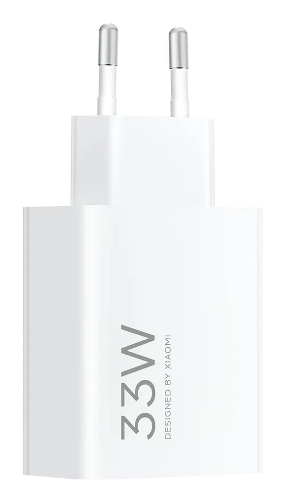 Xiaomi MDY-16-EF vegglader 33W USB-A, hvit + 3A USB-C-kabel