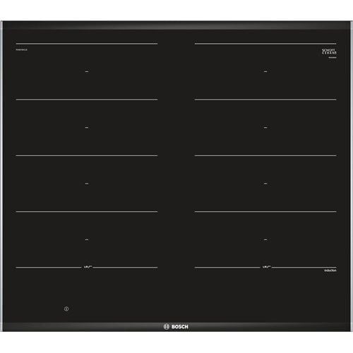 Bosch Serie | 8 PXX675DC1E - Induksjonstopp - 4 plater - Nisje - bredde: 56 cm - dybde: 50 cm - med rustfritt stål - rustfritt stål