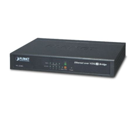 PLANET VC-234G, Nettverksbro, 1000 Mbit/s, Ethernet/bredbåndsforbindelse, Blå