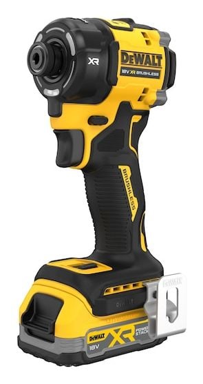 DeWALT DCF870E2T-QW, Mutterdragare, Borstlös, Svart, Gul, 1/4", 3000 RPM, 56 nm