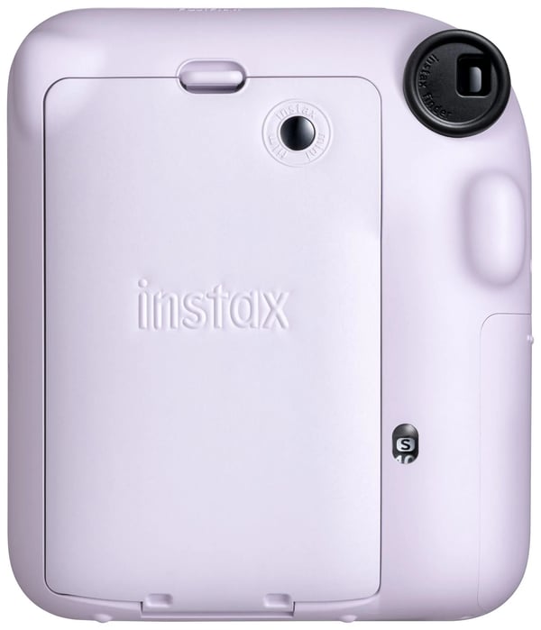 Fujifilm Mini 12, 0,3 - 2,2 m, 7 sek./puoli, 1/2 sek./puoli, 0,37x, AA, 1,5 V