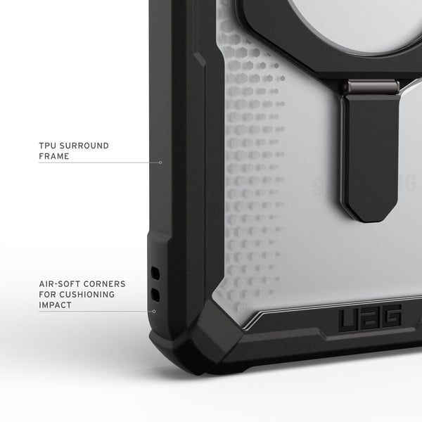 Urban Armor Gear Plasma XTE skal till Samsung Galaxy S26 Ultra, transparent