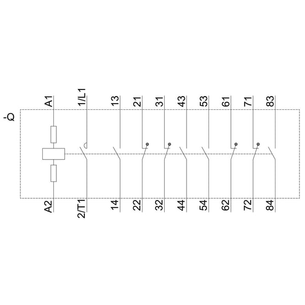 Siemens 3TC7414-0EB Kytkin 1 x urakontakti 1 kpl 1 kpl