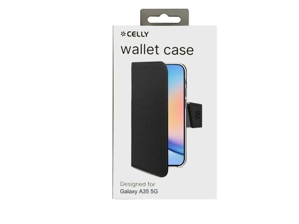 Celly WALLY1063, Tegnebogsetui, Samsung, Galaxy A35 5G, 16,8 cm (6.6"), Lajittelu