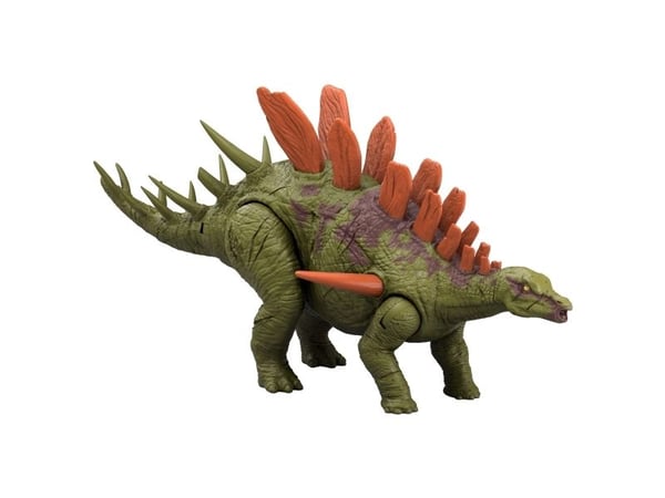 Jurassic World WILD ROAR Kentrosaurus, 4 år, Flerfarget, Plast
