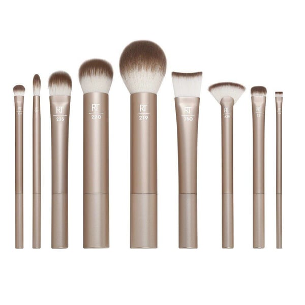 Real Techniques REAL TECHNIQUES_SET Au Naturale ansiktssminkebørster 9 stk.