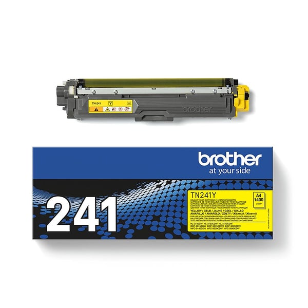 Brother TN241Y - Gul - original - tonerpatron - for Brother DCP-9015CDW, DCP-9020CDW, HL-3150CDW, MFC-9140CDN