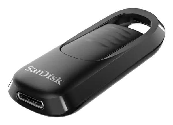 SanDisk Ultra Slider - USB-flashstasjon - 1 TB - USB-C 3.2 Gen 1
