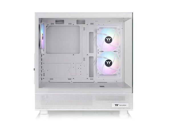 Thermaltake View 270 Plus TG ARGB - Mid tower - utökad ATX - genomskinlig sidopanel (härdat glas) - ingen strömförsörjning (PS/2) - snö - USB/ljud
