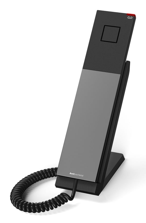 Snom HD300, IP Phone, Musta, Johdollinen puhelin, Pöytä/Seinä, Antibakteerinen, Painikkeet