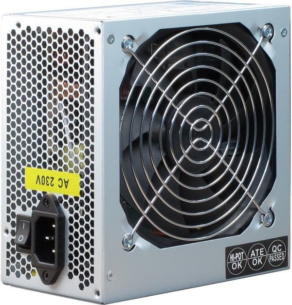 Inter-Tech SL-500 Plus, 500 W, 230 V, 50 - 60 Hz, 3 A, Aktiivinen, 120 W