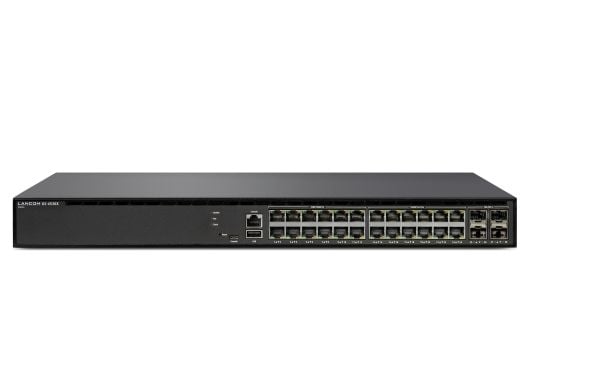 LANCOM GS-4530X - Switch - Styrt - 12 x 10/100/1000 + 12 x 100/1000/2.5G + 4 x 1 Gigabit / 10 Gigabit SFP+ + 2 x 10/40 Gigabit QSFP+ - stasjonær