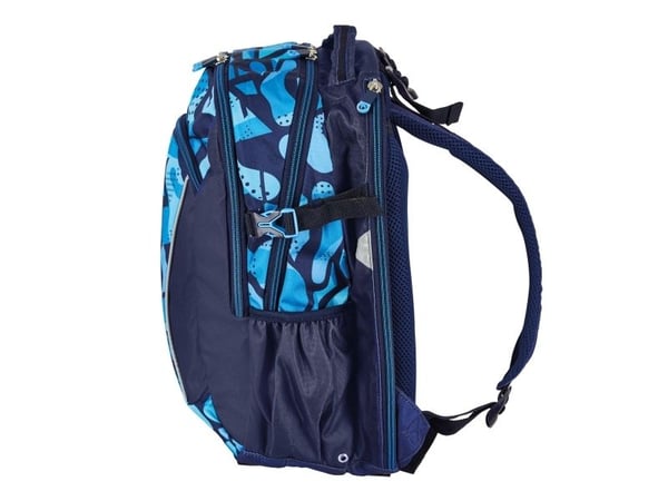 Herlitz Ultimate CamoBlue, Pojke, Fack för bärbar dator, Polyester
