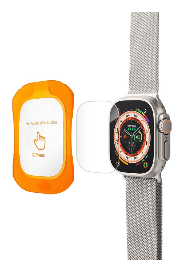 "LAUT PRIME GLASS Klart beskyttelsesglass for Apple Watch Ultra 49 mm