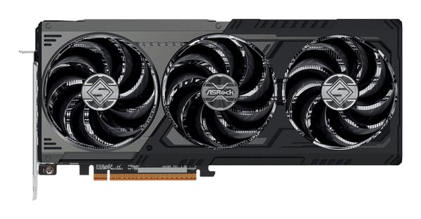 ASRock RX 9070 XT -näytönohjain 16 GB GDDR6 Steel Legend Dark