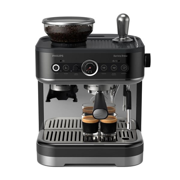 Philips Barista Brew PSA3218 - Kaffemaskine med capuccinatore - 15 bar - sort