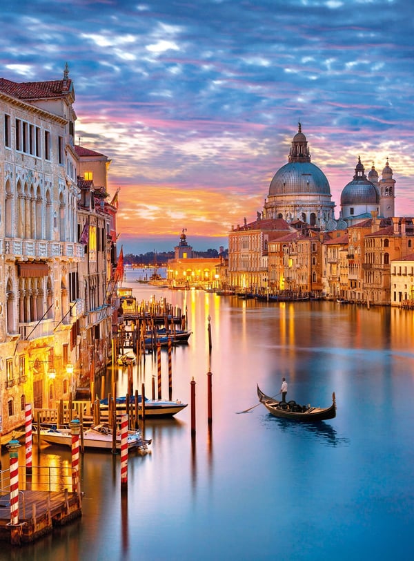 Clementoni Puslespil HQC Lighting Venice, 500 brikker