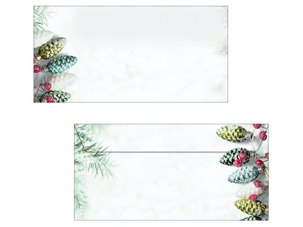 Sigel DU177, DL (110 x 220 mm), Grønn, Hvit, 90 g/m², Tyskland, 110 mm, 220 mm