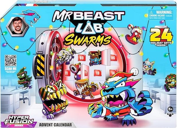 MrBeast Lab Swarms Julkalender