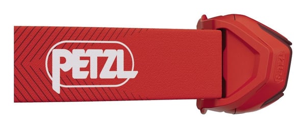 Petzl Actik, Hodebåndslommelykt, Gult, Knapper, Batterinivå, IPX4, LED
