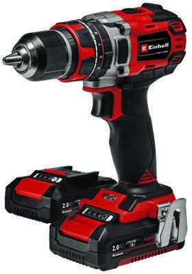 Einhell TE-CD 18/50 Li-i BL, Boremaskin med pistolgrep, Børsteløs, Sort, Rød, 1,3 cm, 1800 RPM, 1 cm