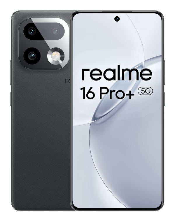 Realme 16 Pro+ - 5G smarttelefon - dobbelt-SIM - RAM 12 GB / Internminne 512 GB - OLED display - 6.8" - 2800 x 1272 piksler - (144 Hz) - 3x bakkame...