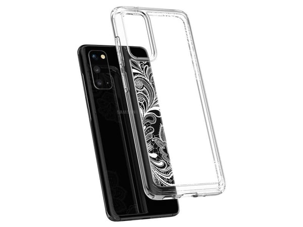 Ciel by CYRILL Cecile - White Mandala, Suojus, Samsung, Galaxy S20, 15,8 cm (6.2"), Läpinäkyvä