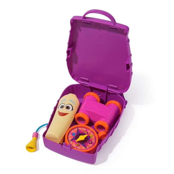 Spin Master Dora My Adventure Backpack 6071799 leke med kart, kikkert og kompass