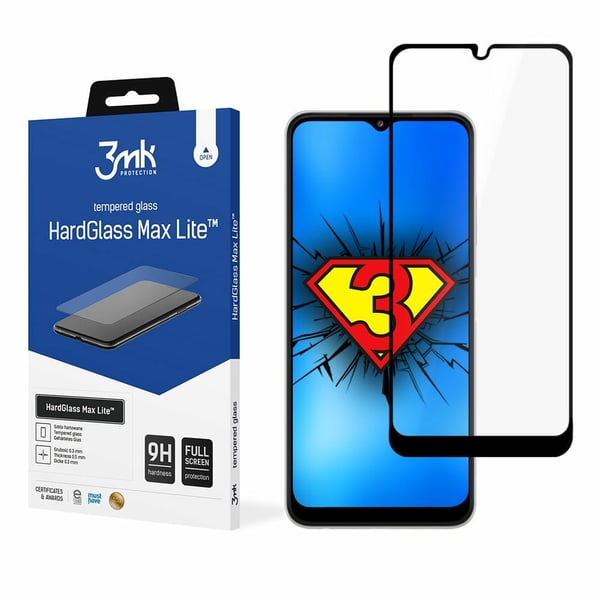 3mk HardGlass Max Lite beskyttelsesglass til Samsung Galaxy A22 4G