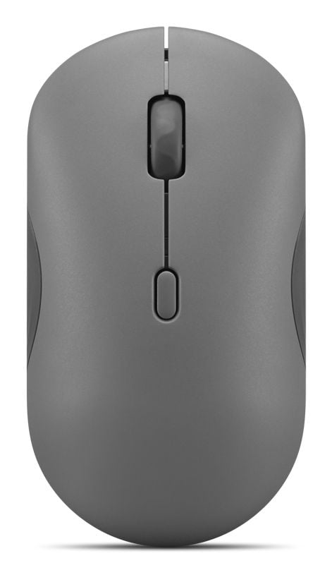 Lenovo 350 - Mus - stille - høyre- og venstrehåndet - optisk - 6 knapper - trådløs - Bluetooth 5.3 - lunagrå - detaljhandel boks - for ThinkPad T16...