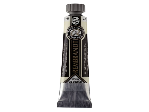 Rembrandt oljemaling tube Nickel Titanium Yellow Light 279