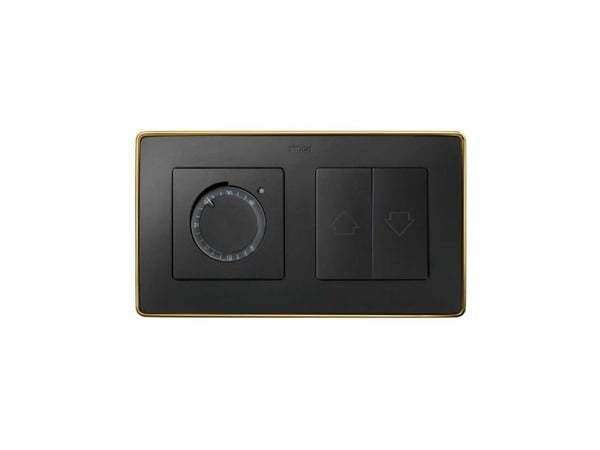 Kontakt-Simon 8201620-242, Musta, Muovi, 1 kpl, 17 mm